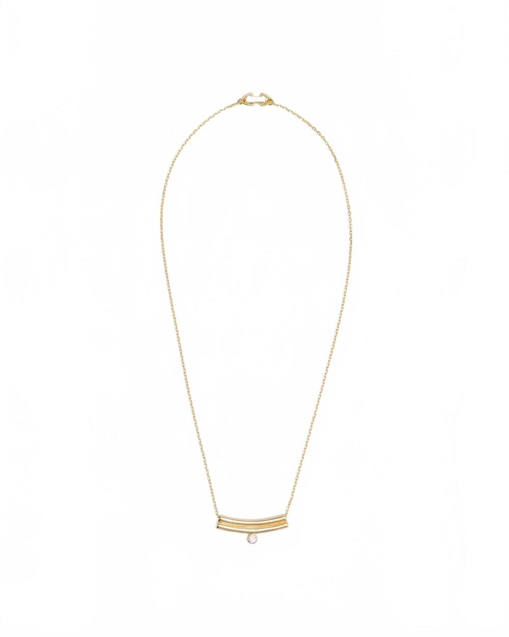 NEW RAGBAG women's odile necklace in gold